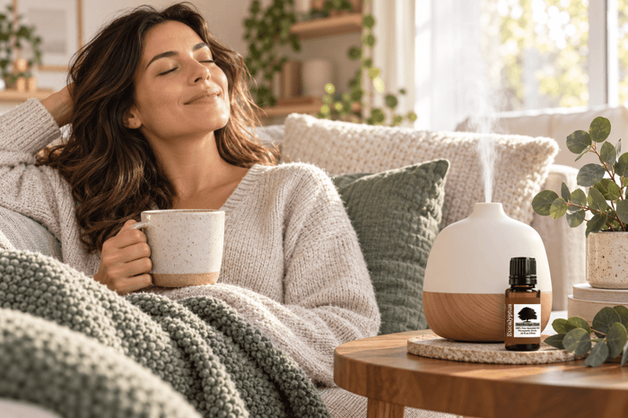 Eucalyptus Essential Oil for Congestion and Breathing Comfort