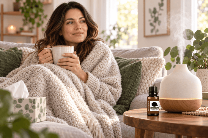 Eucalyptus Essential Oil for Cough and Cold Season