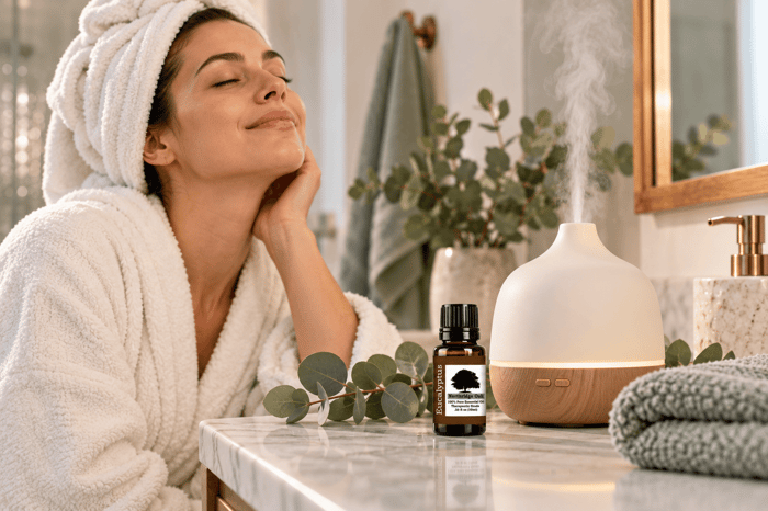 Eucalyptus Essential Oil for Sinus Pressure and a Stuffy Nose