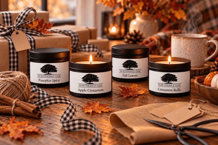 Fall Candle Gift Guide for Hostesses, Teachers and Friends