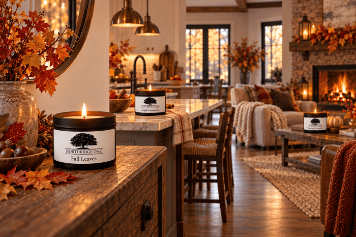 How to Create a Fall Candle Scent Story Throughout Your Home