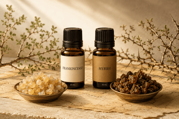 Frankincense and Myrrh: Differences, Benefits, Uses & Blends