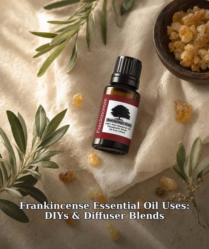 Frankincense Essential Oil Uses: DIYs & Diffuser Blends