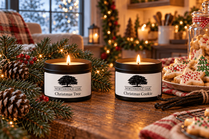 Fresh vs Sweet Christmas Candles: Christmas Tree or Christmas Cookie?