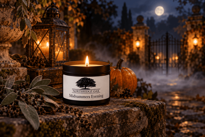 Graveyard Fog Candle Mood: The Mystery of Midsummers Evening