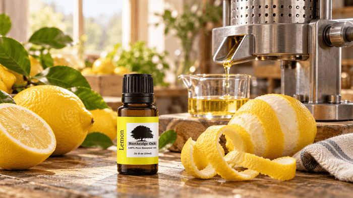 How Lemon Essential Oil Is Made: Cold-Pressed vs Steam-Distilled