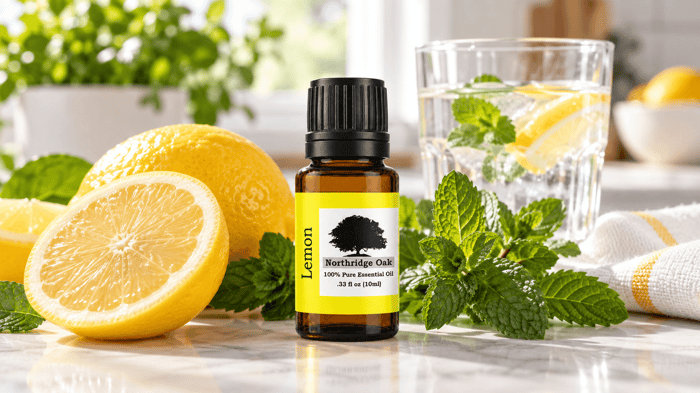 Lemon and Peppermint Essential Oil Blend: Benefits & Recipes
