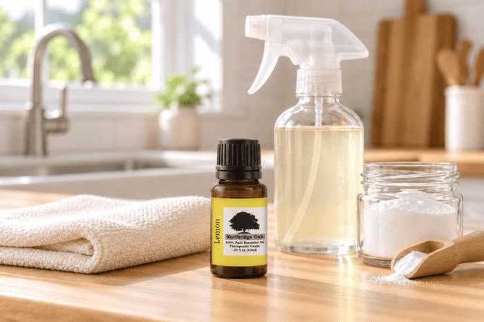 Lemon Essential Oil: Benefits, Natural Cleaning Recipes & Non-Toxic DIY Swaps