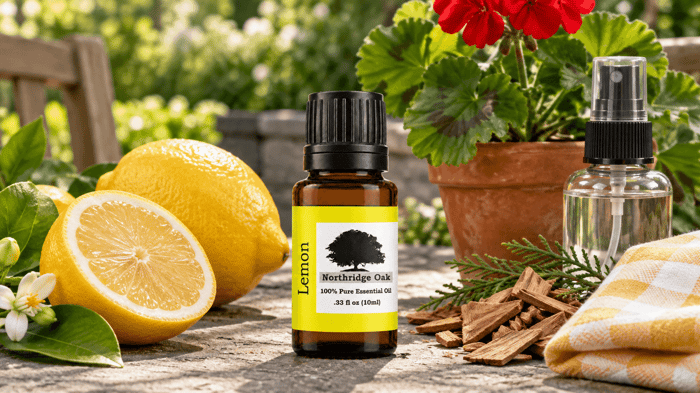 Lemon Essential Oil for Bugs and Outdoor Use