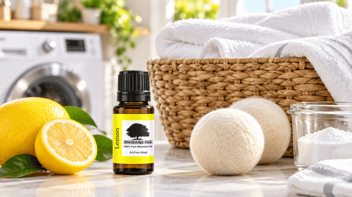 Lemon Essential Oil for Laundry and Household Odors