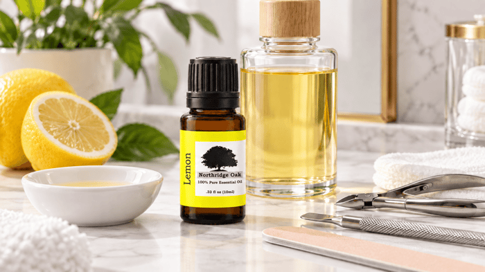 Lemon Essential Oil for Nails and Cuticles: Safe DIY Care