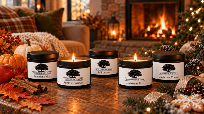 Thanksgiving to Christmas Candle Scents: A Beautiful Holiday Transition