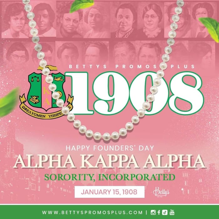 Celebrate Alpha Kappa Alpha Founders' Day with Officially Licensed Paraphernalia