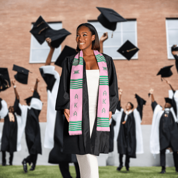 Alpha Kappa Alpha Graduation Stole: Celebrate Your Achievement in Style
