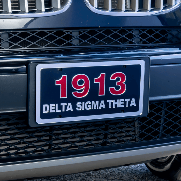 Elevate Your Drive with Delta Sigma Theta License Plates