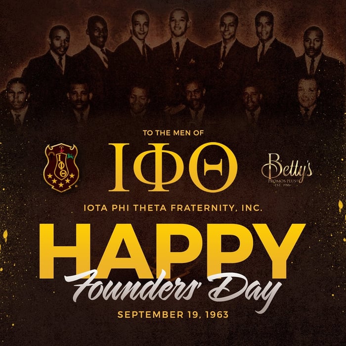 Celebrate Iota Phi Theta Founders' Day with Officially Licensed Paraphernalia