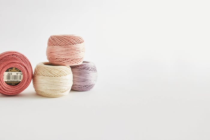 DMC Perle Thread Color Chart with Color Codes & Names (Size 5, 8, 12)