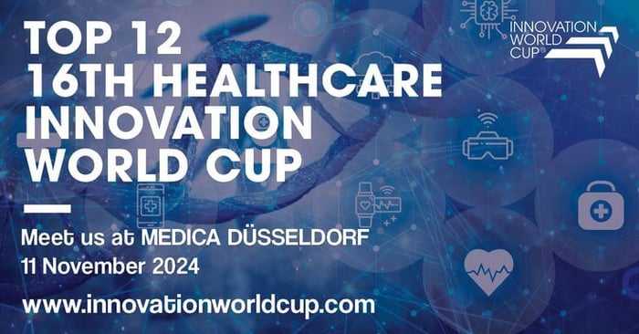 Aware Custom Biometric Wearables Named Top 12 Health Techpreneurs of 2024 in the 16th Healthcare Innovation World Cup®