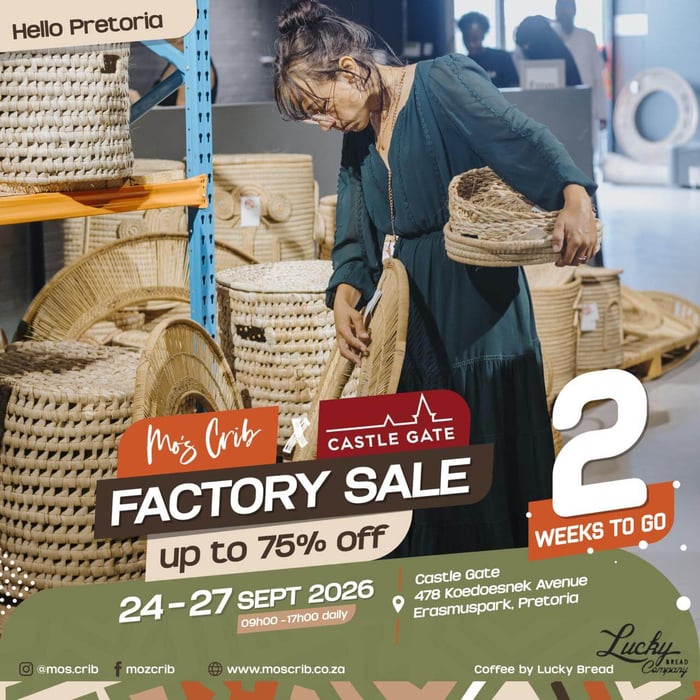 Mo’s Crib homeware for a Pretoria Factory Sale wishlist