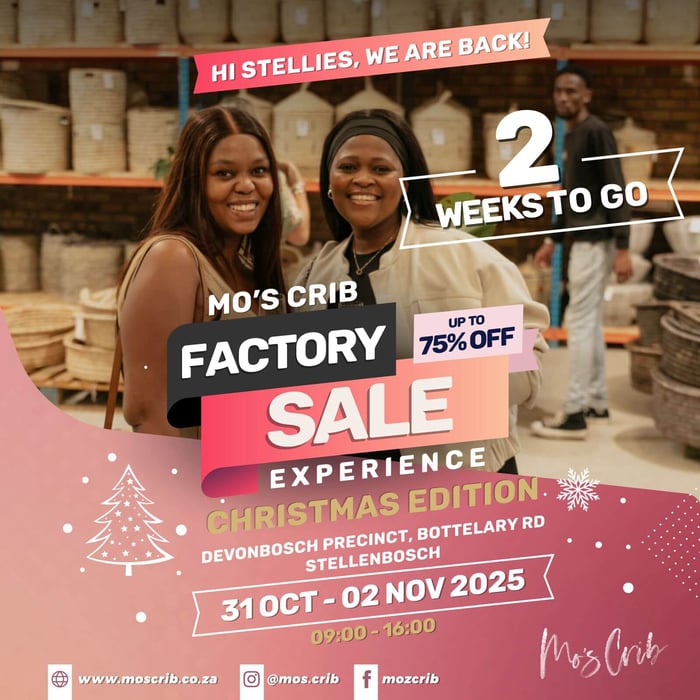 The Mo’s Crib Christmas Edition Factory Sale Is Almost Here!
