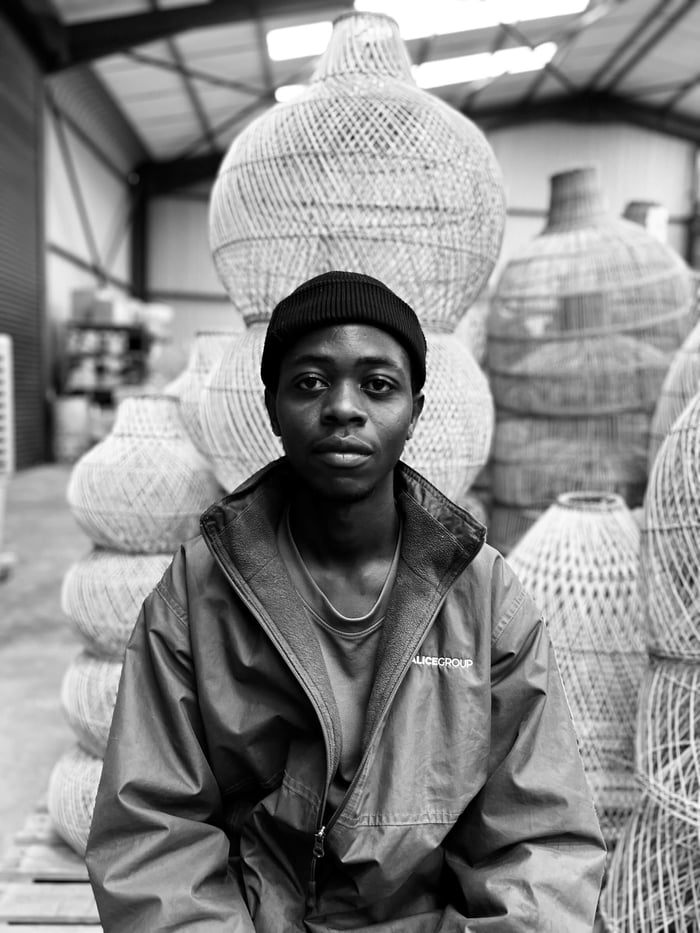 Youth Employment Success Stories - Lucky working at Mo's Crib