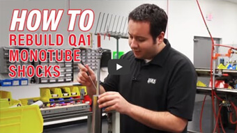 Rebuilding a QA1 Circle Track Monotube Shock