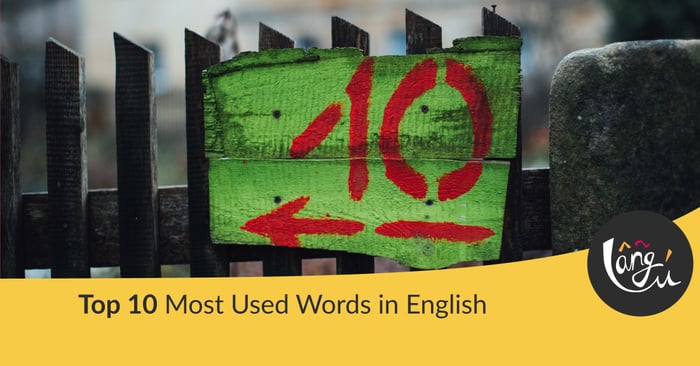 Top 10 Most Used Words in English