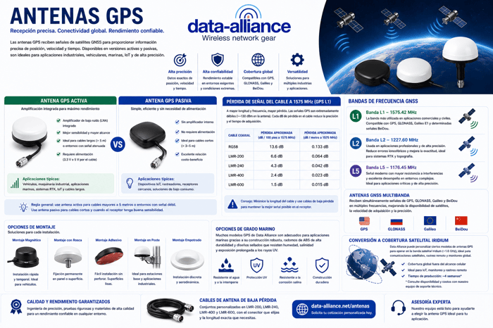 Antenas GPS