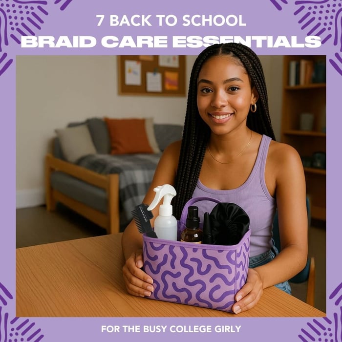 7 Back-to-School Braid Care Essentials for the Busy College Girly