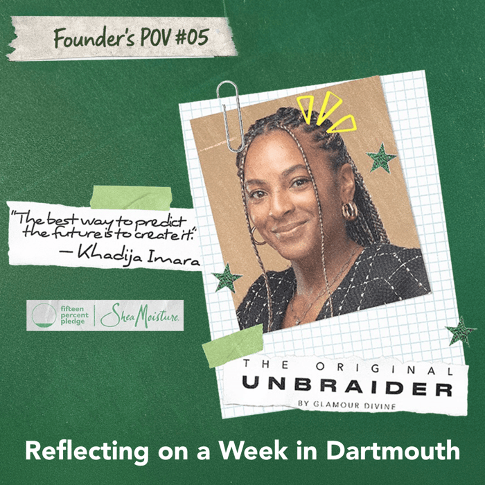 Reflecting on a Week in Dartmouth | Founder's POV #05