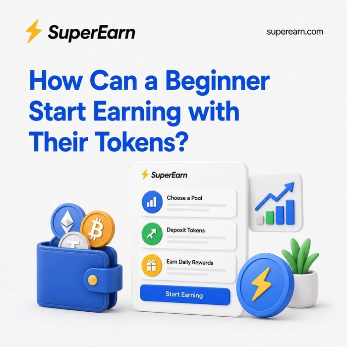 How Can a Beginner Start Earning with Their Tokens?