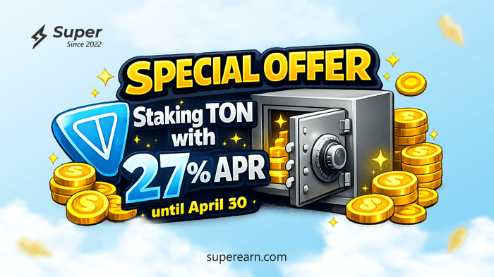 Staking Toncoin (TON) at 27% APR — how to earn stable income in cryptocurrency