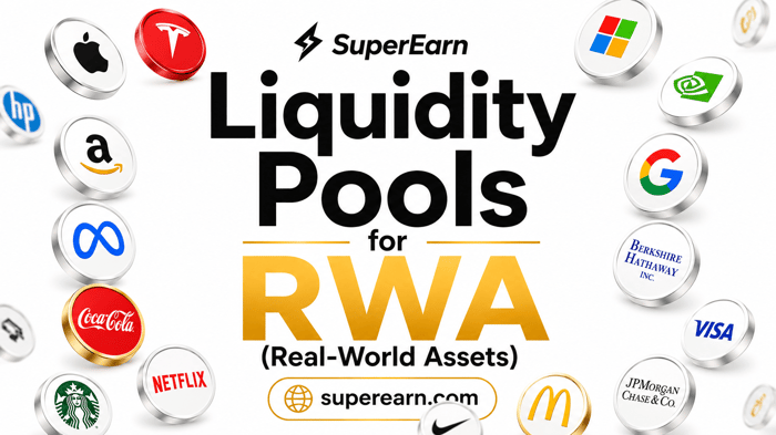 SuperEarn launches the world’s first liquidity pools for tokenized stocks (RWA)