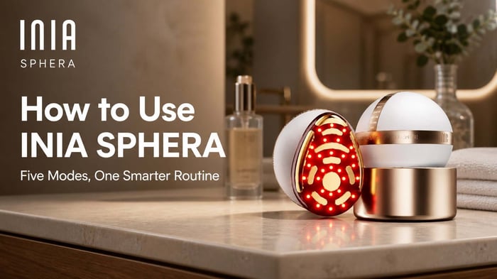 How to Use INIA Sphera: Gel, Modes, and Your First Routine