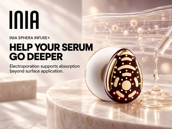 SPHERA INFUSE+ electroporation serum absorption device