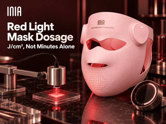 Red Light Therapy Mask Dosage: How J/cm² Is Calculated