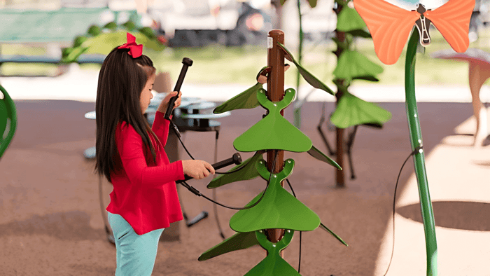 Musical Playground Equipment