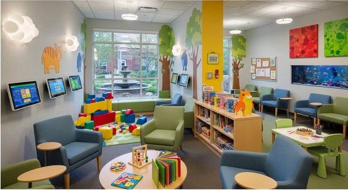 Pediatric Waiting Rooms: How Kindness Media Reduces Anxiety