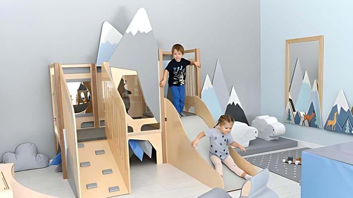 How Many Kids Can Use a Childcare Center Play Loft at Once?