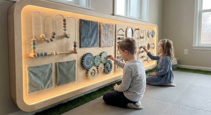 How Sensory Wall Panels Support Self-Regulation in Special Needs Students