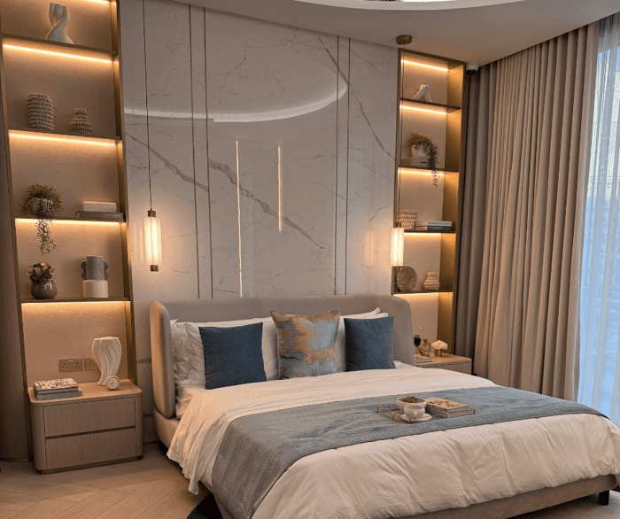 Bedroom window treatments