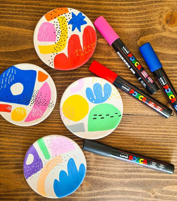 Easy Ideas for Posca Paint Markers