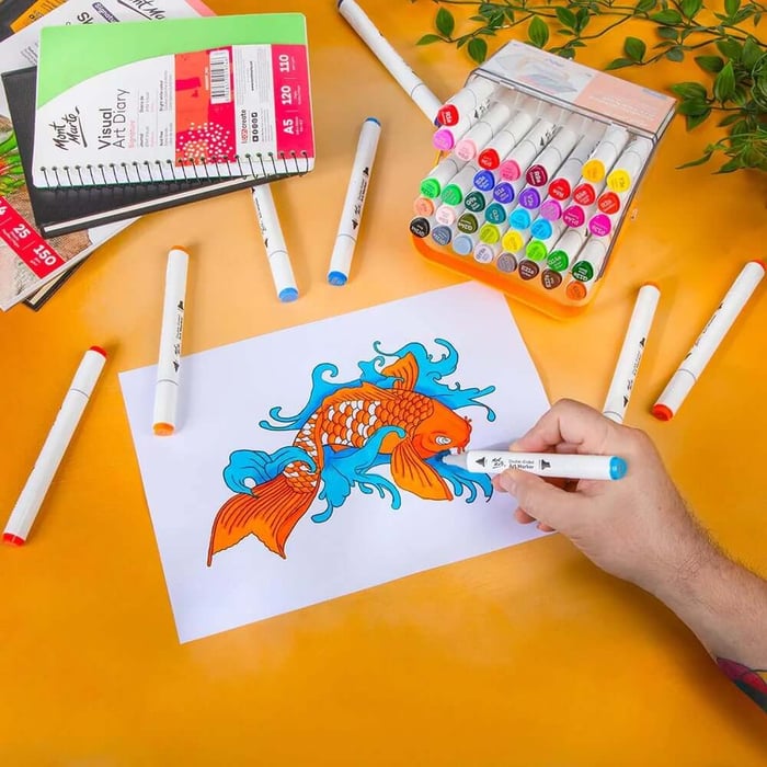 10 Art Marker Techniques - by Mont Marte