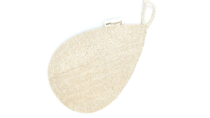 Eco friendly loofah made from natural plant fibers