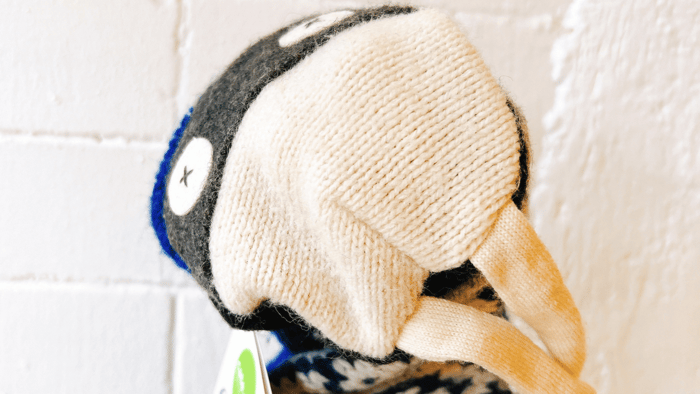 Handmade Puppets Keeping Sweaters out of Landfills