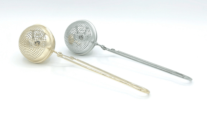 Reusable tea filters made from stainless steel for eco-friendly brewing and sustainable tea habits.