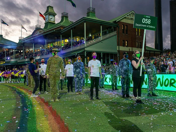 March with the Defence Contingent this Mardi Gras
