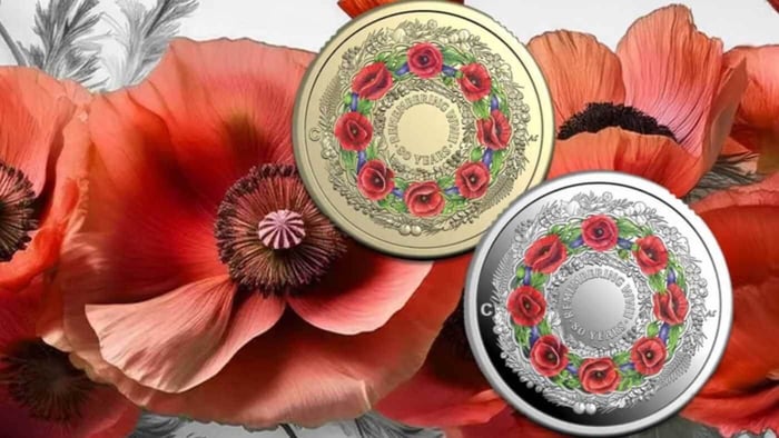 Honouring the End of WWII with the 2025 $2 Poppy Wreath Coins