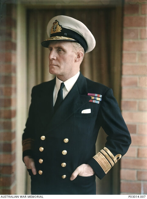Who was Vice Admiral Sir Guy Charles Cecil Royle KCB, CMG?