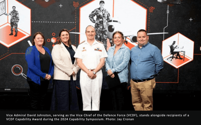 Innovation in Defence - The 'Navigate' team was presented with a prestigious Award